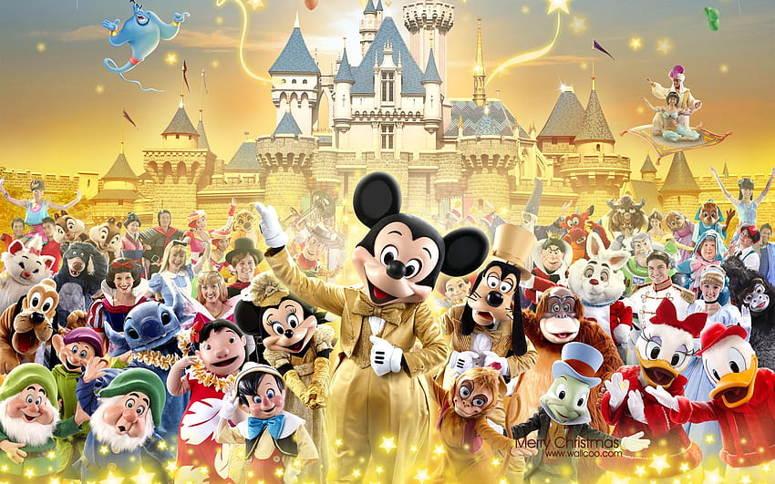 Disney cartoon characters large Preview HD wallpaper | Pxfuel