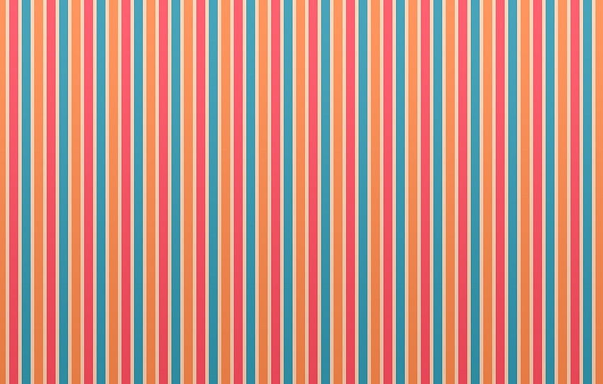 strips, orange, blue, strip, pink, colored, texture HD wallpaper