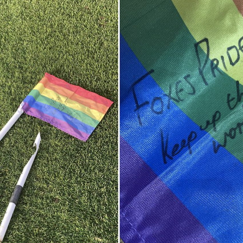 Jamie Vardy writes note to LGBTQ fans after breaking rainbow flag HD phone wallpaper