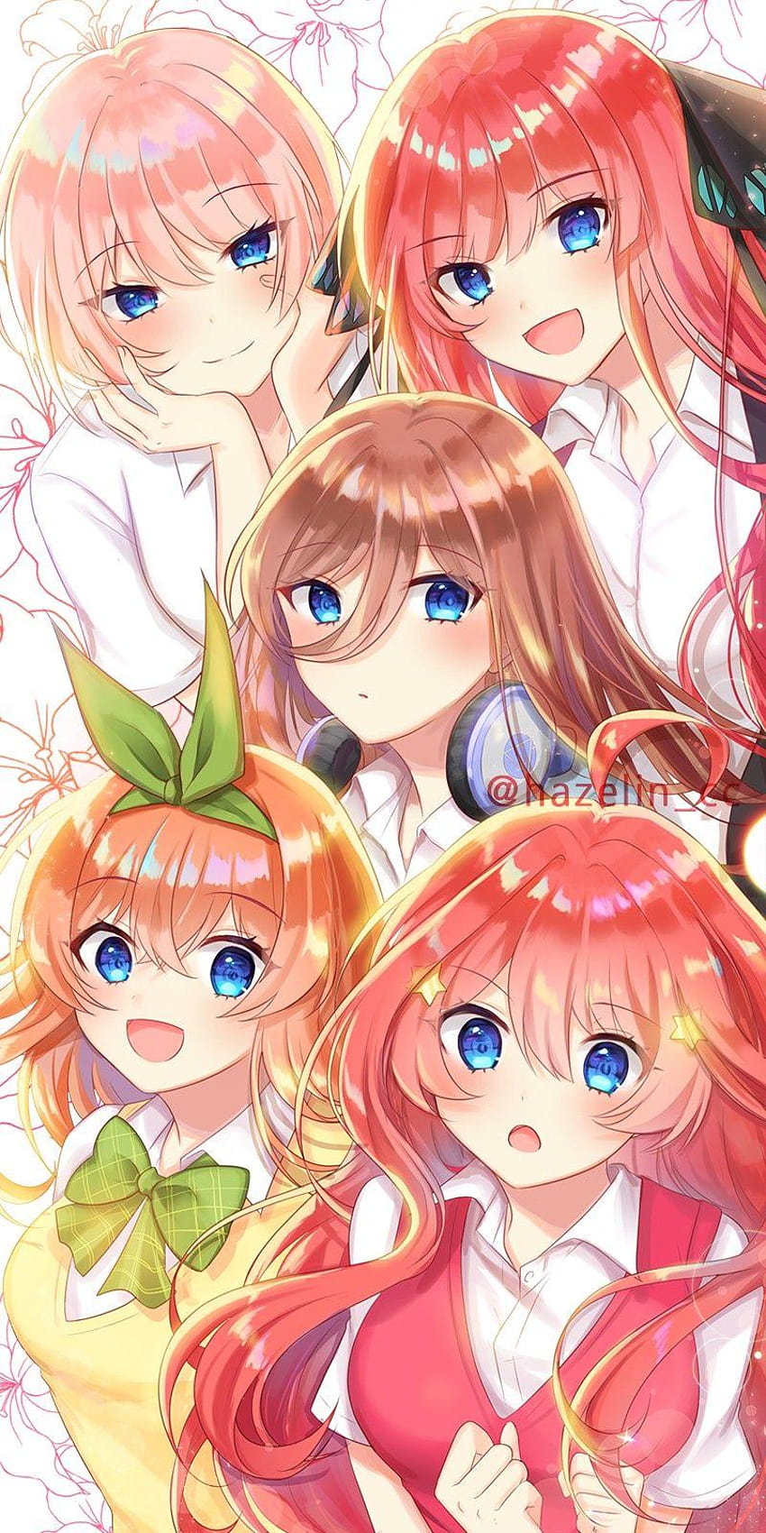 Anime gotoubun no hanayome, go toubun no hanayome Papel de parede de celular HD