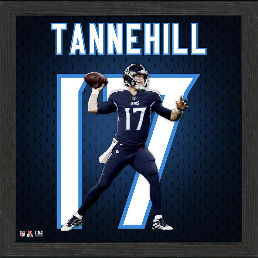 Tennessee Titans Ryan Tannehill Highland Mint 13'' x 13'' Jersey Number Frame, ryan tannehill tennessee titans HD phone wallpaper