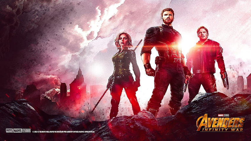 Avengers Infinity War Endkampf HD-Hintergrundbild