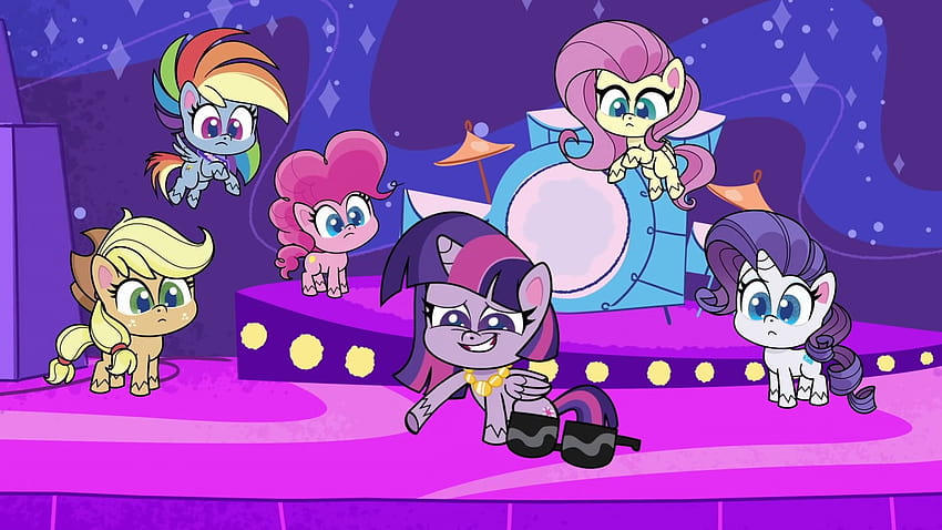 My Little Pony: Pony Life The Mane 6 Are Singing At The Closing Ceremony, my little pony pony life HD wallpaper
