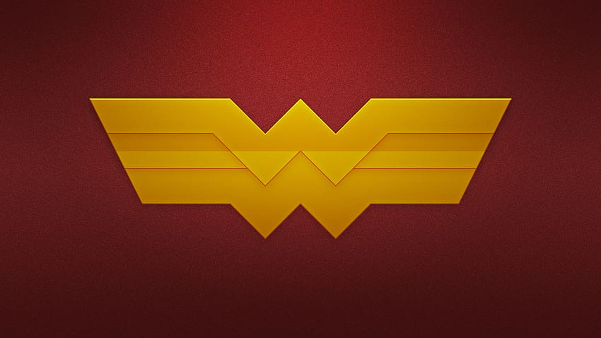 Изкуство с лого Wonder Woman, лого, фонове и знак Wonder Woman HD тапет