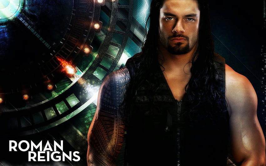 roman reigns and paige HD wallpaper