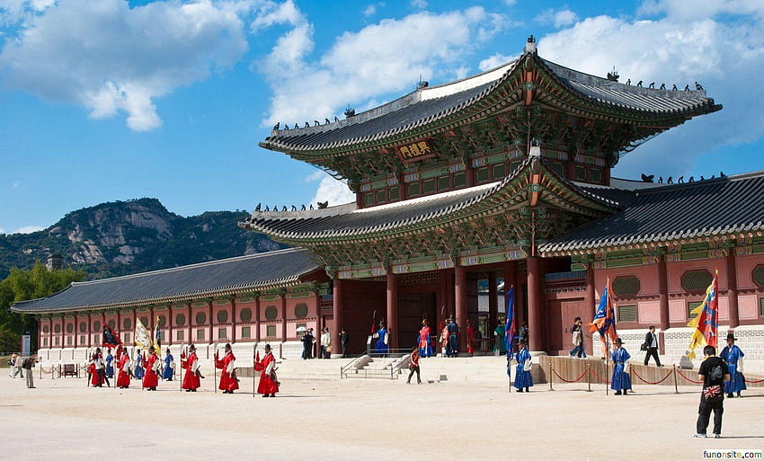 ›› Gyeongbok Palace Seoul Coreia do Sul papel de parede HD