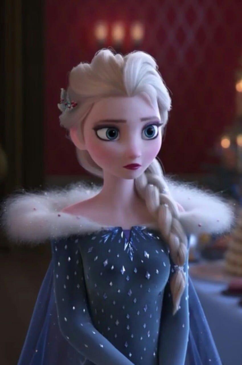 Elsa en la aventura congelada de Olaf, la aventura congelada de elsa olaf fondo de pantalla del teléfono