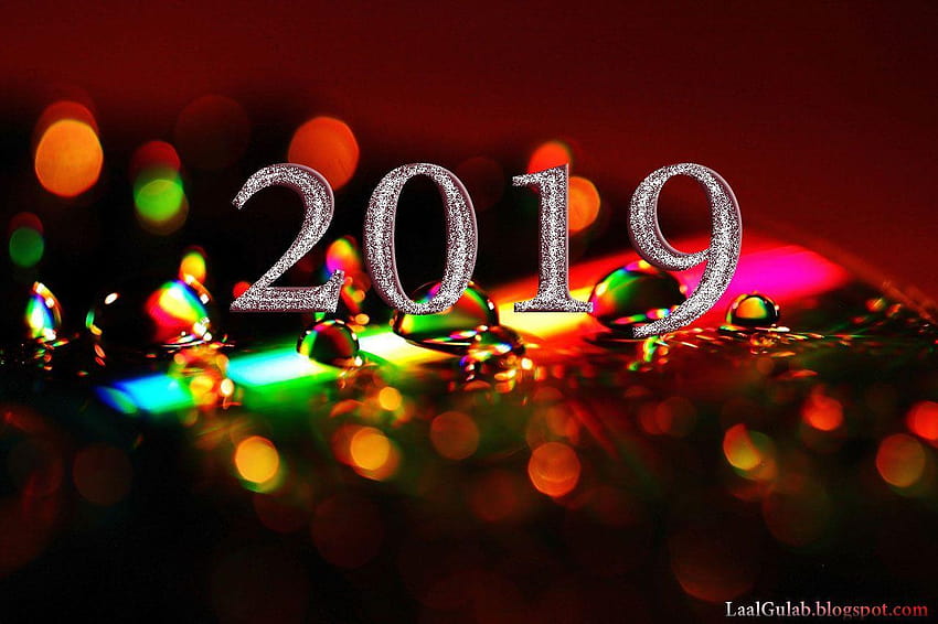 Happy New Year Shayari 2019, happy new year 2019 HD wallpaper