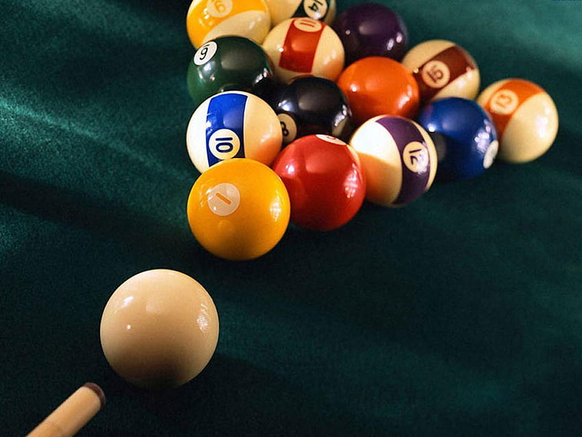 Beautiful Pool Table And Snooker In, bola billiard HD wallpaper