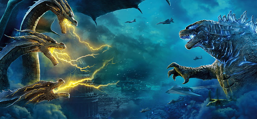 2019 Movie of Godzilla King of the Monsters, godzilla 2019 HD wallpaper