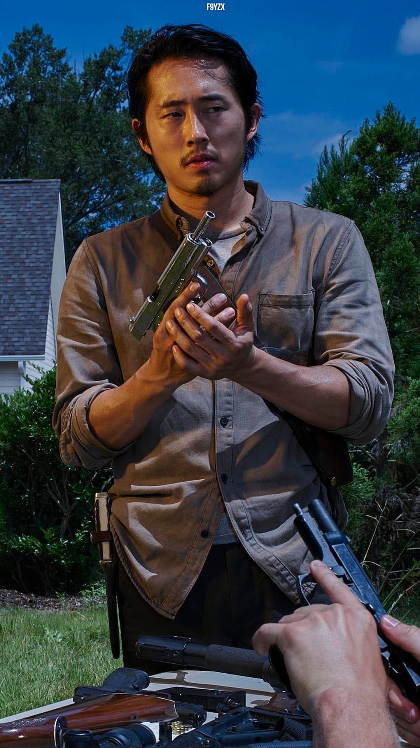 The Walking Dead Glenn Tapeta na telefon HD