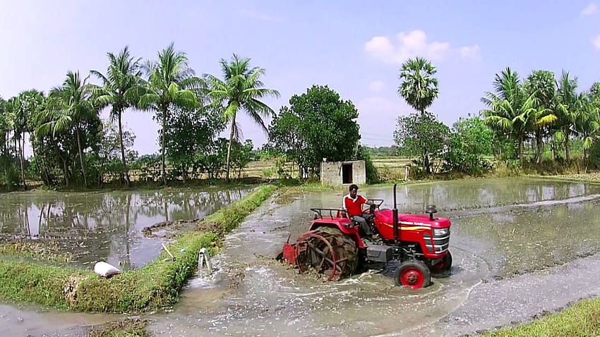 Tractores Mahindra Yuvo, tractor fondo de pantalla