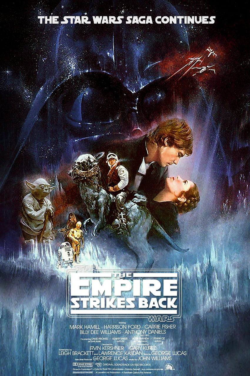 Póster de Star Wars: 7 pósters épicos de la mayoría, episodio de Star Wars contra el imperio contraataca fondo de pantalla del teléfono
