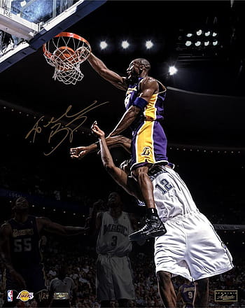 HD wallpaper dunk kobe bryant sports face crowd athlete competition   Wallpaper Flare