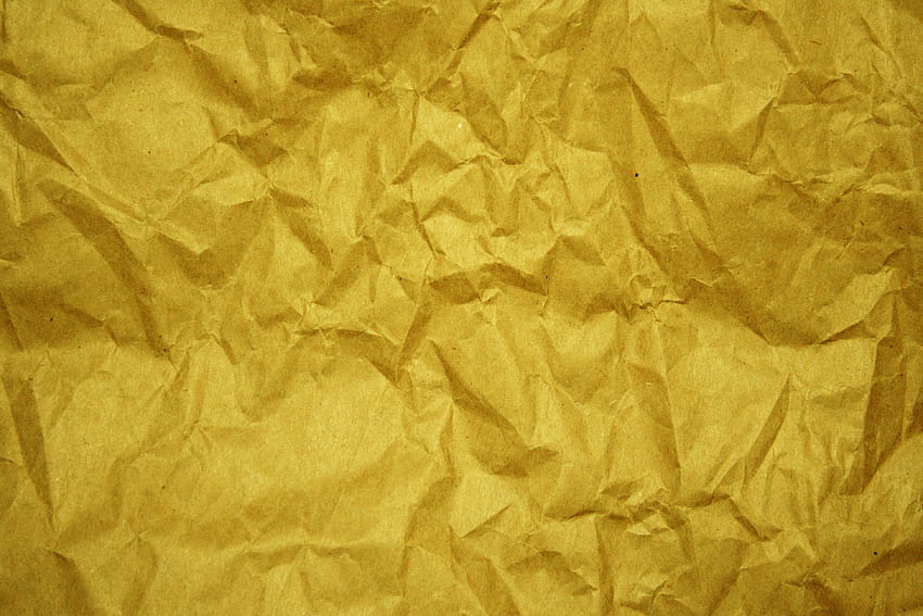Crumpled Gold Paper Texture HD wallpaper