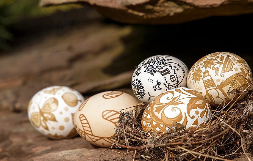 Muster, Eier, Ostern, Sockel, Ostern, Feiertage, Eier , Abschnitt праздники, Ostermuster HD-Hintergrundbild