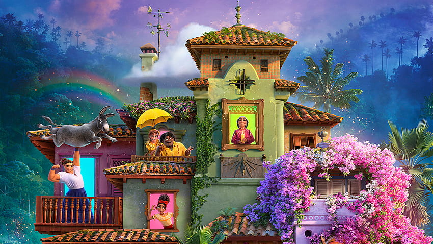 FIRST LOOK: Disney's ENCANTO will bring a magical musical world to life Nov. 24, encanto family HD wallpaper