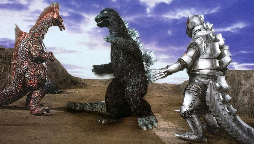 Primeros días de Otaku: fandom de Godzilla, Anime y Ultraman con August, mechagodzilla fondo de pantalla