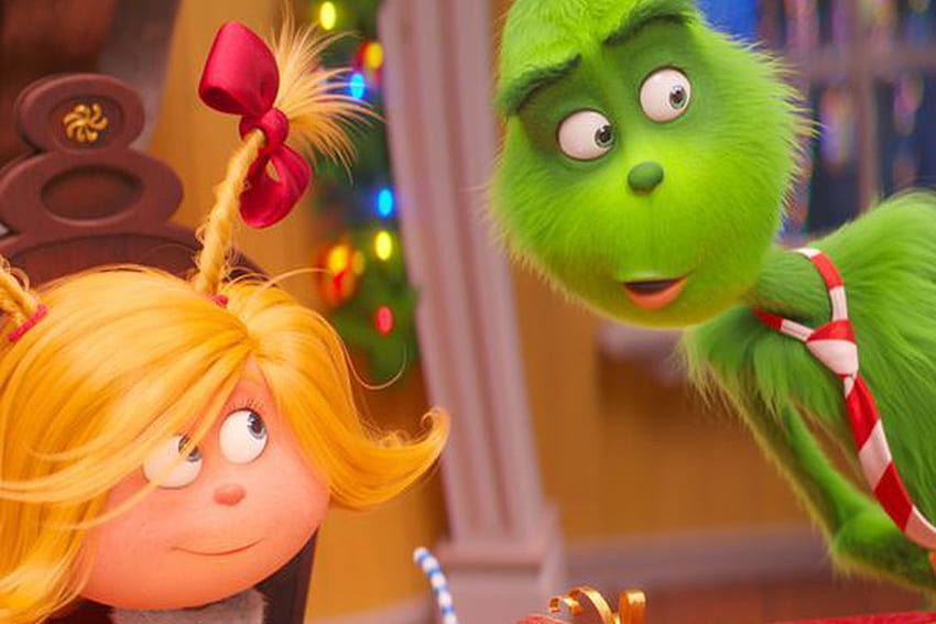 Dr. Seuss' The Grinch' like you've never seen/With a Grinch who isn't very mean, whoville HD wallpaper