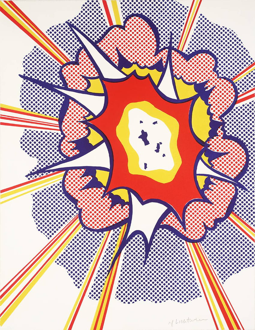 Lichtenstein, Roy: Fine Arts, After 1945 in America, roy lichtenstein HD phone wallpaper