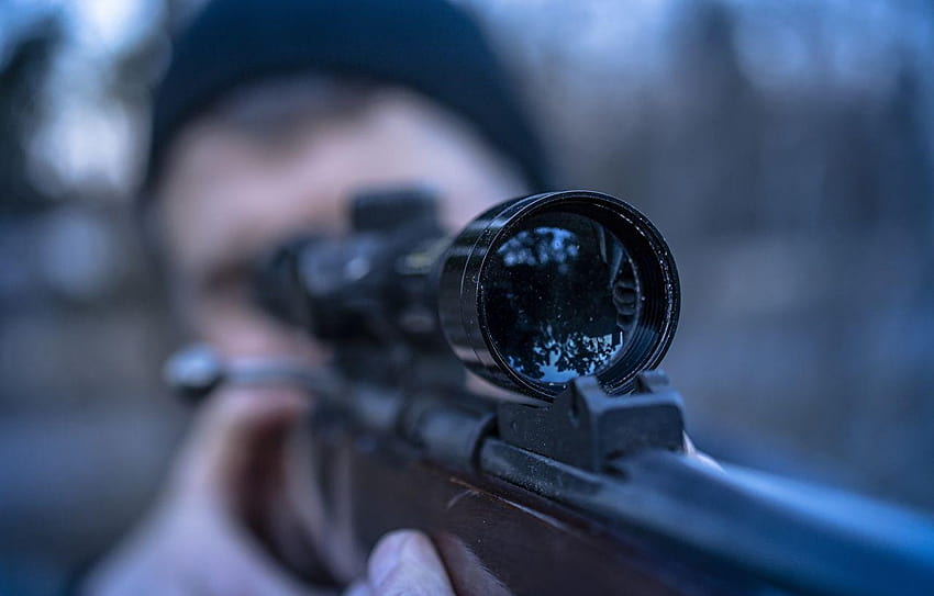 Army Sniper rifle Macro Closeup Telescopic sight HD wallpaper