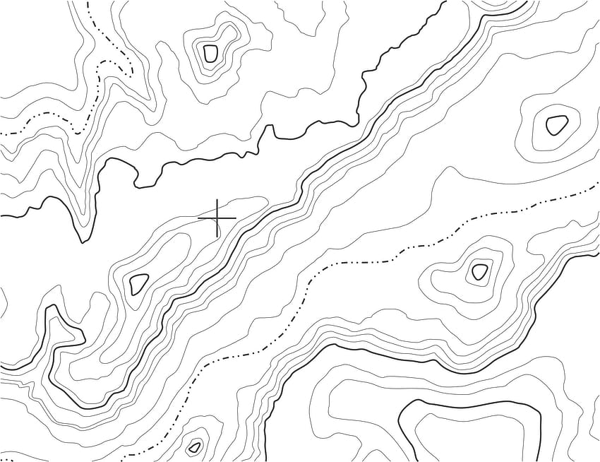 Kup białą mapę topograficzną, topografia Tapeta HD