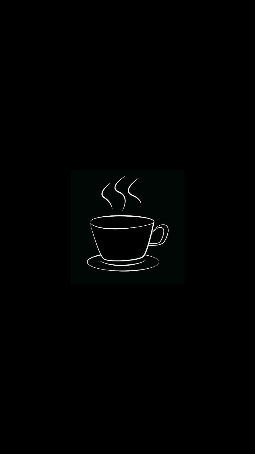Schwarzer Kaffee HD-Handy-Hintergrundbild