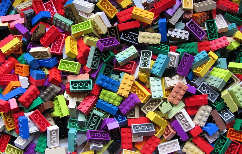 Lego, Brick, Special Colors, lego blocks HD wallpaper