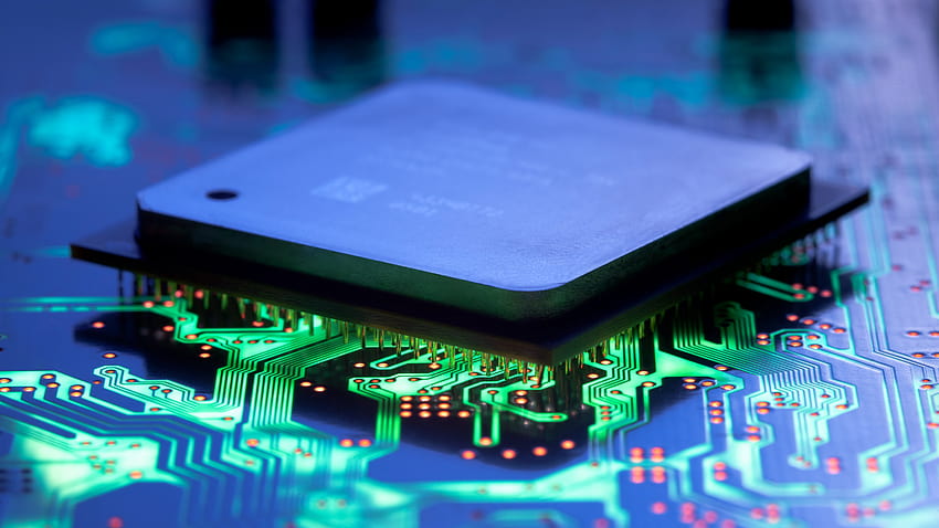 Chip, Ic, PCB, High, circuito integrato Sfondo HD