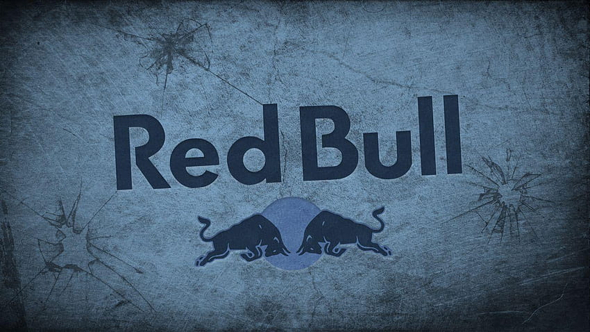 Red Bull wykonany przeze mnie. 1366x768, niebieskie byki Tapeta HD