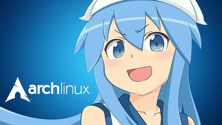 archlinux anime HD wallpaper