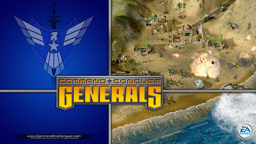 Remastered C&C: Generals von CCHyper, Command Conquer Remastered HD-Hintergrundbild