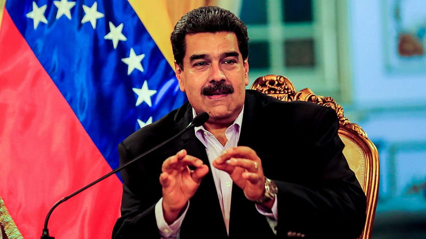 Maduro z Wenezueli mówi, że jest gotowy do negocjacji, gdy Trump wzywa lidera opozycji, Nicolasa Maduro Tapeta HD