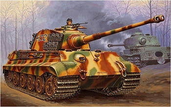 ミュンスター ドイツ戦車博物館 Panzerkampfwagen Vi Ausf. B «タイガー Ii、konigstiger 高画質の壁紙 ...