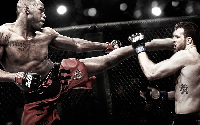 luta, MMA, UFC, Jon Jones, Ryan Bader, lutadores ::, lutadores do ufc papel de parede HD