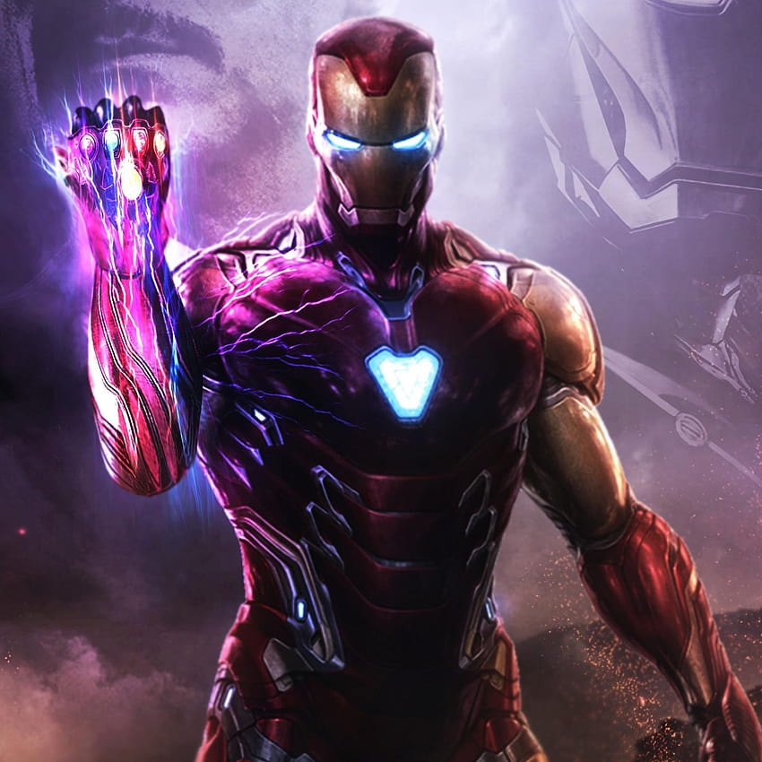 Iron Man Infinity Gauntlet, infinity saga HD phone wallpaper
