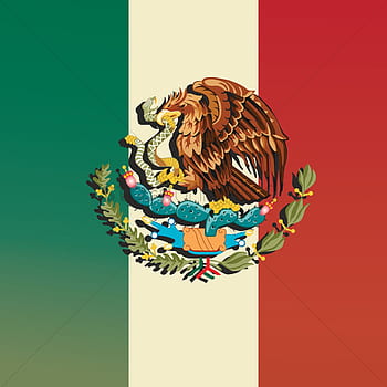 5in x 3in Mexican Flag Sticker