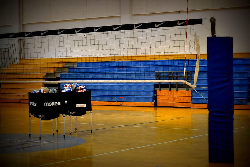 Stunning Indoor Volleyball Court, volleyball court backgrounds HD ...
