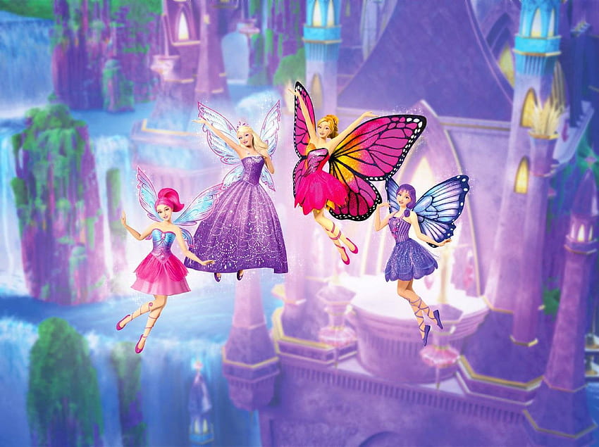 Princess Barbie Doll, barbie mariposa HD wallpaper | Pxfuel