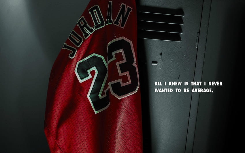 Cita de Michael Jordan, promedio fondo de pantalla