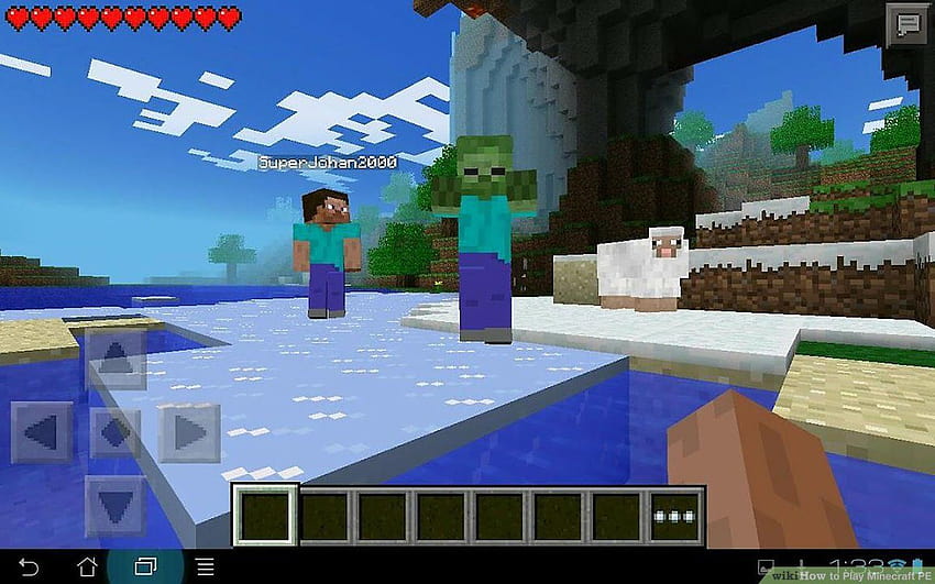 How to Play Minecraft PE HD wallpaper