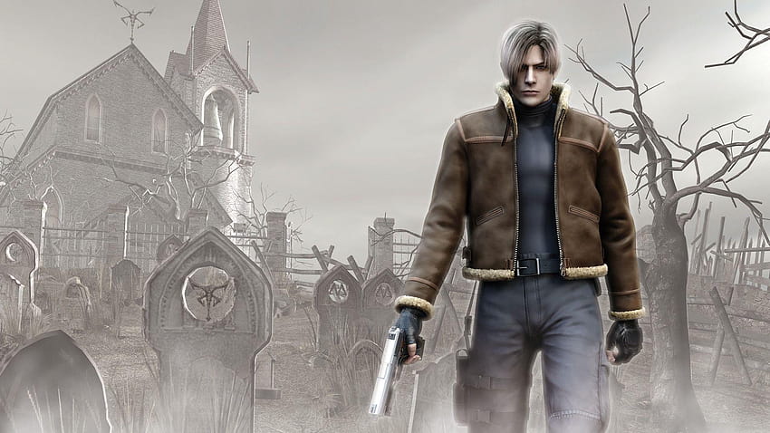 Leon Resident Evil 4 Game HD wallpaper