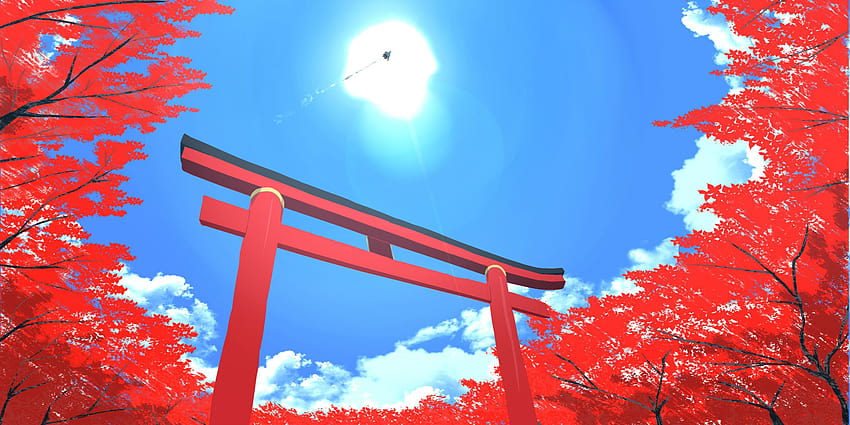 Best 4 Torii on Hip, anime torii gate HD wallpaper