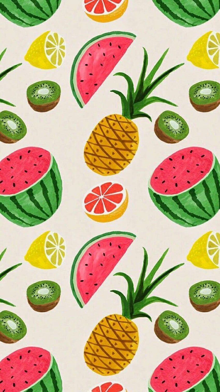 Fruit Pattern, fruity HD phone wallpaper