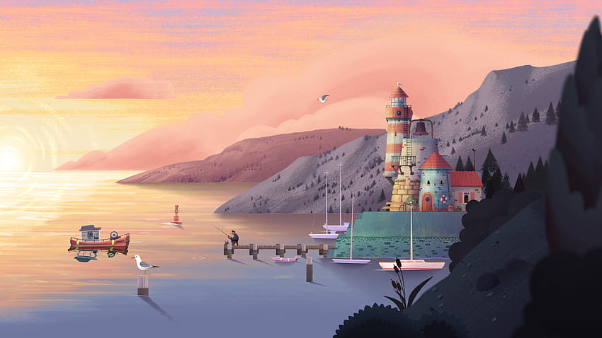 Old Man's Journey, journey game HD wallpaper