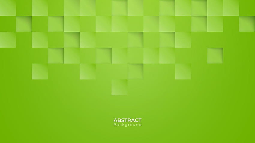 Abstract modern square green background. Pattern geometric texture. vector art illustration 2089214 Vector Art at Vecteezy, green vector HD wallpaper