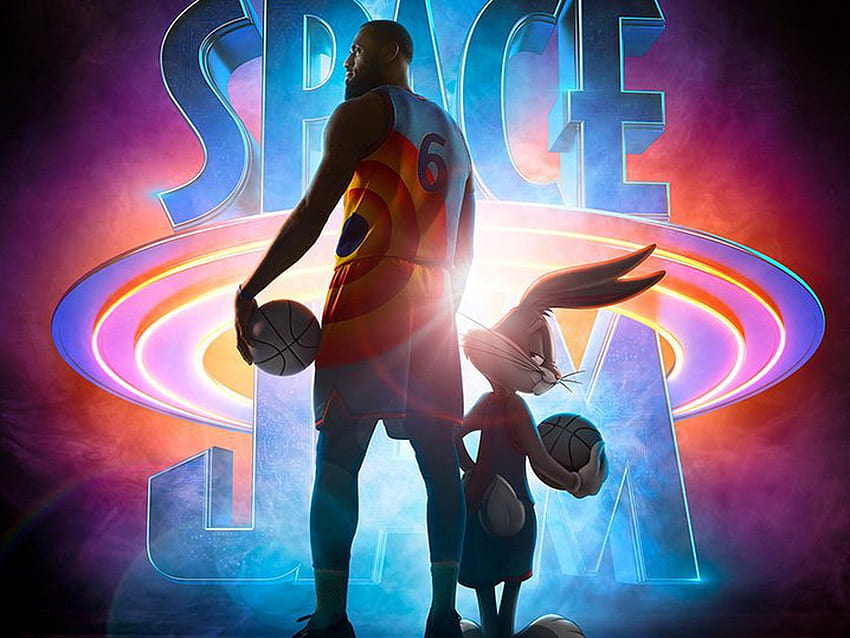 En son 'Space Jam: Yeni Bir Miras' Fragmanı bir çizgi film LeBron James'i içeriyor HD duvar kağıdı