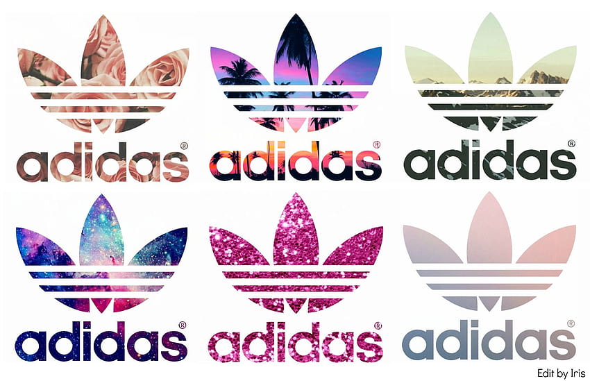 Projekt logo Adidas…, adidas dla dziewczynek Tapeta HD