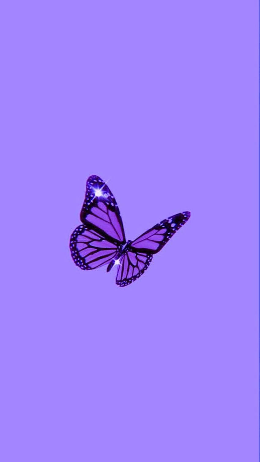 Pin em Iphone backgrounds, iphone purple butterfly HD phone ...