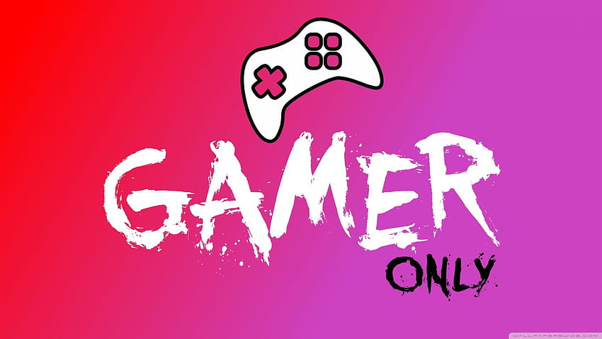 Gamer Pink, gamer 4 life HD wallpaper